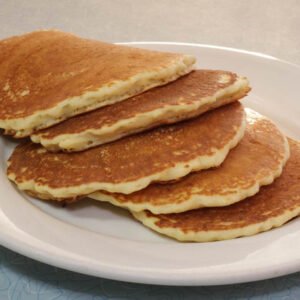 plain pancakes